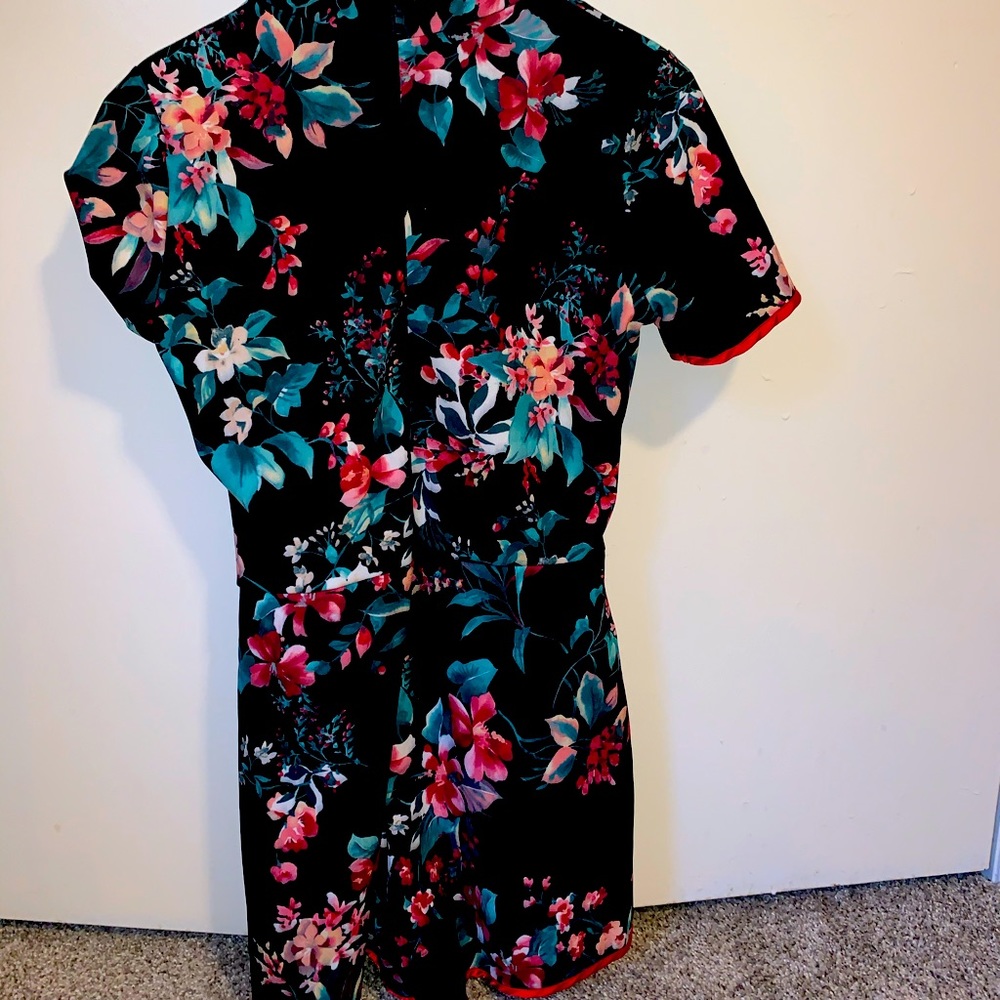 Chinese Print Romper